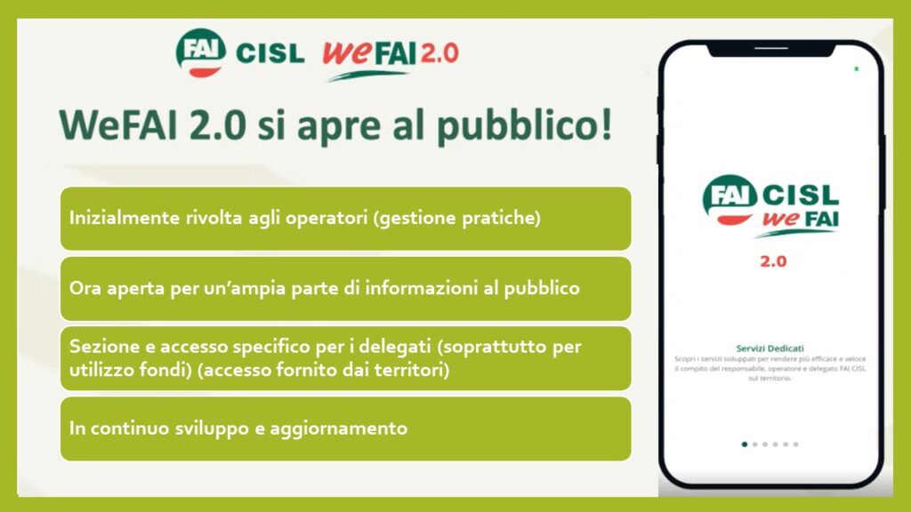 wefai 2.0 presentazione