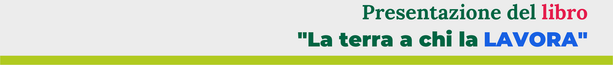 Fai Cisl Veneto - La terra a chi la lavora_libro